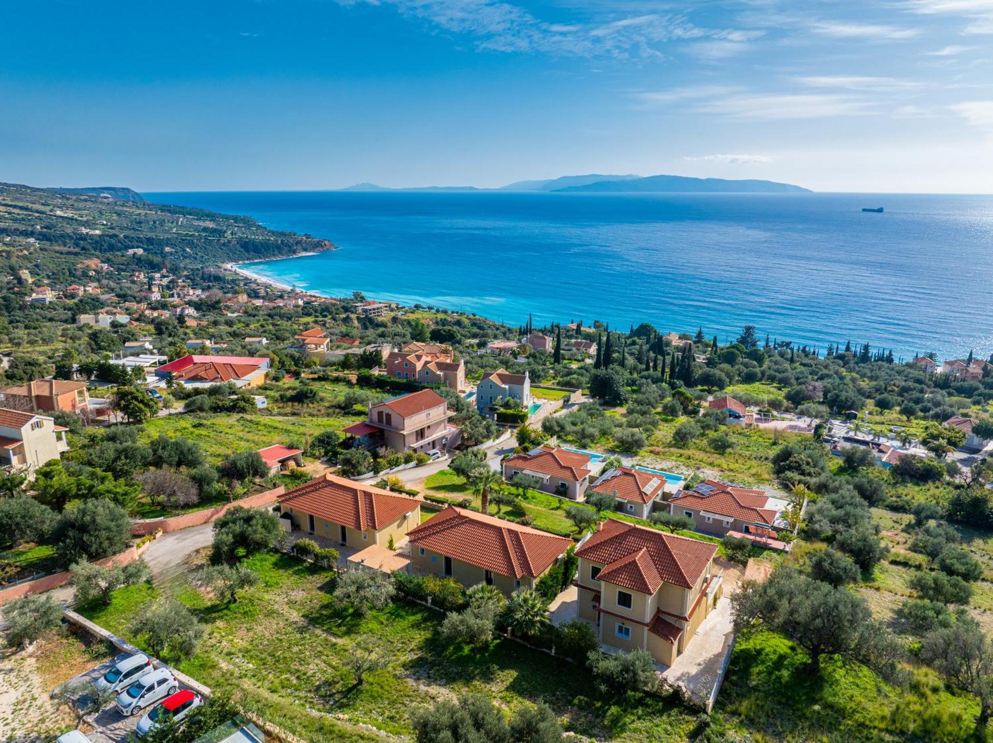 Eleftheria Apartments Vlachata Eksteriør bilde
