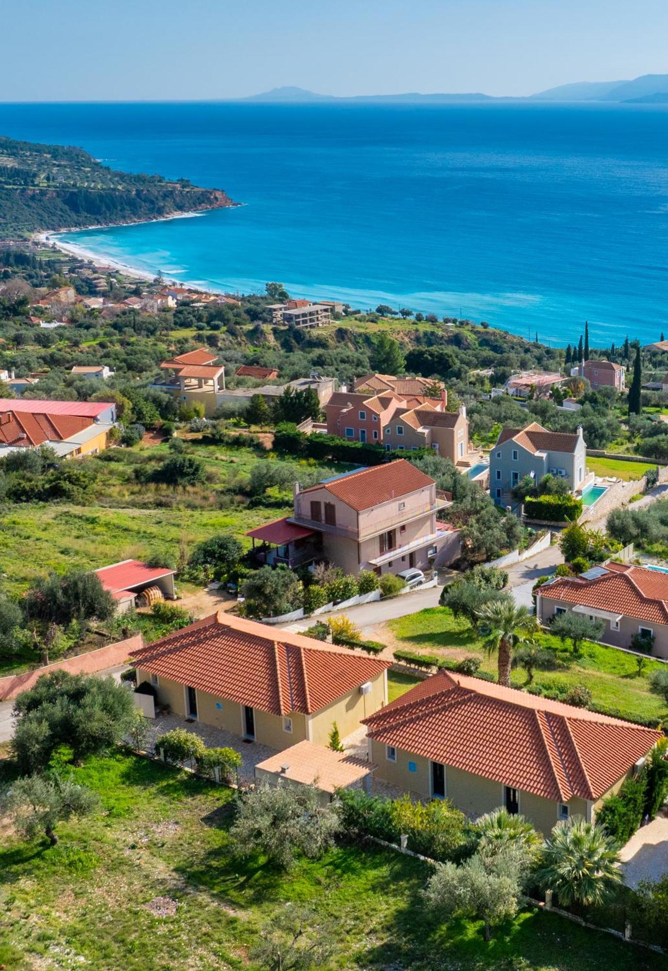 Eleftheria Apartments Vlachata Eksteriør bilde