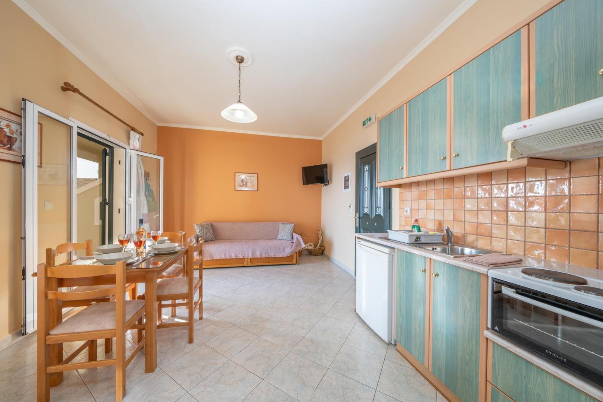Eleftheria Apartments Vlachata Eksteriør bilde